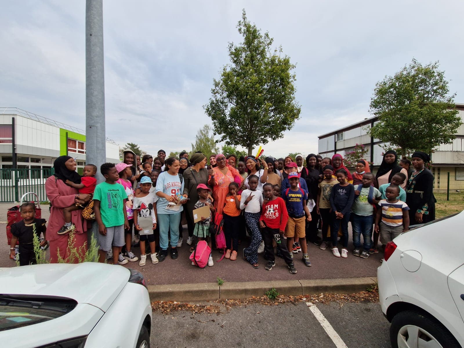 Bénévoles mobilisés sur une action locale